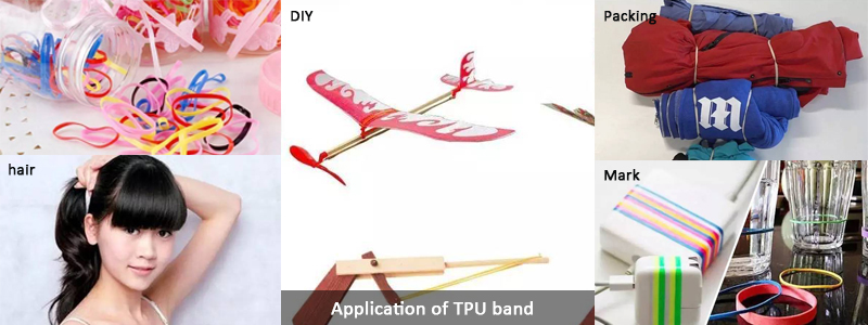 application of tpu rubber band